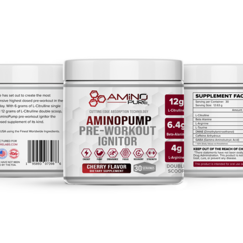 Aminopump PreWorkout Ignitor Amino Pure Labs