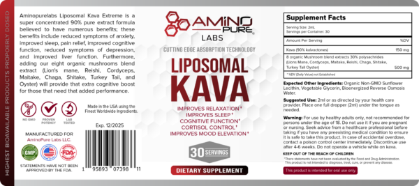 ULTIMATE SLEEP STACK LIPOSOMAL SLEEP MD/ LIPOSOMAL KAVA - Image 3